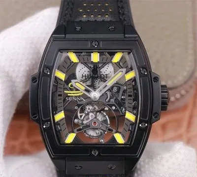 Hublot Masterpiece Tourbillon 906.ND.0129.VR.AES12 JB Factory 1:1 Best Edition Replica Watch Skeletonized Dial Swiss HUB 9006